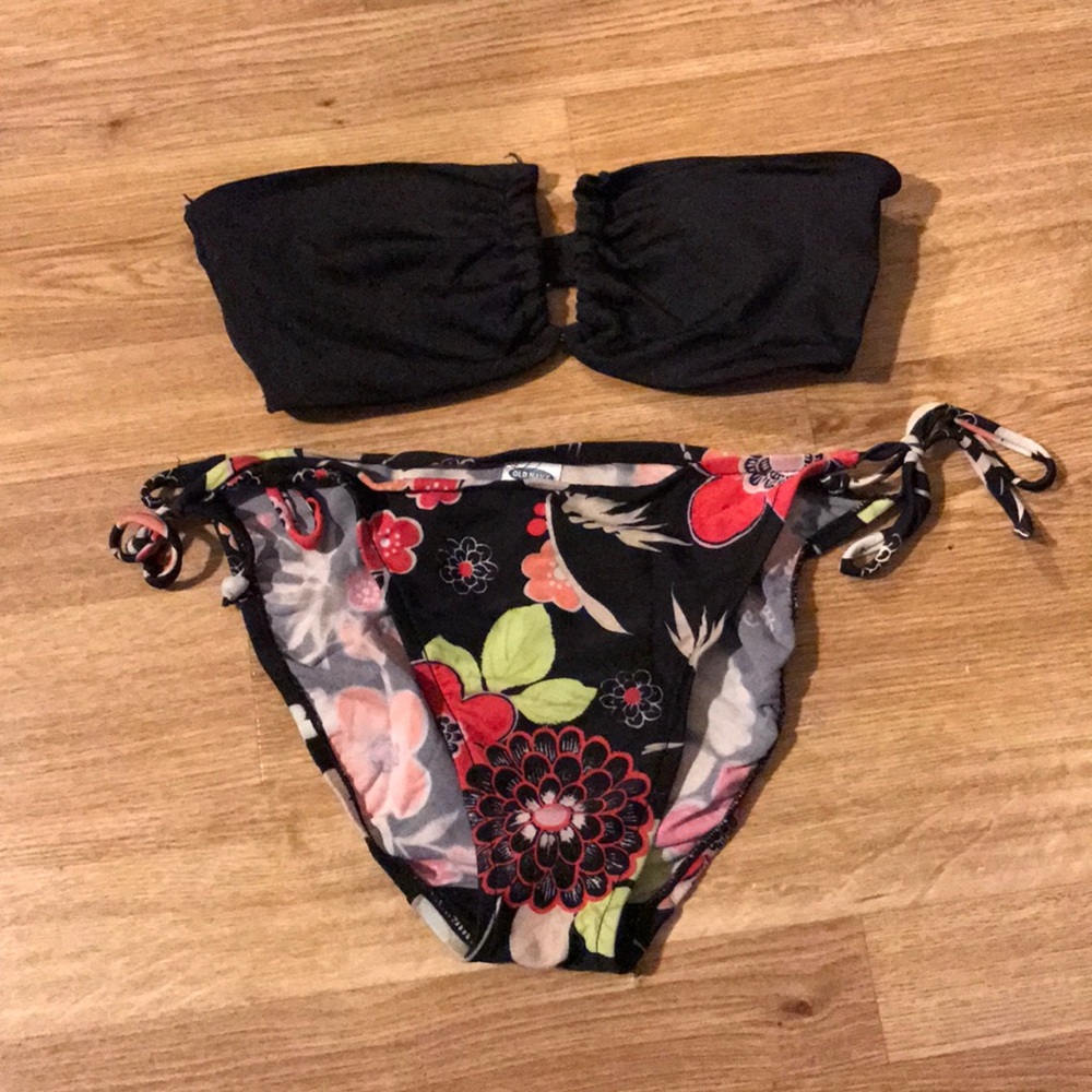 Two Piece Bathing Suit.